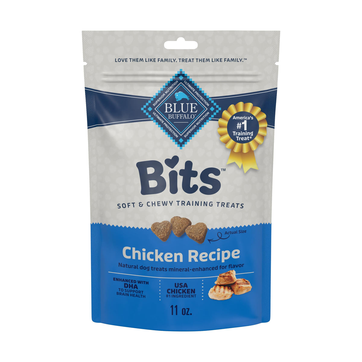 Blue Buffalo Bits Beef Training Treats, 19 oz