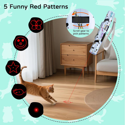 TBTeek Cat Toy, Rechargeable, Battery Screen, Cute Fun Creative Body
