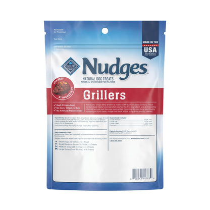 Blue Buffalo Nudges Grillers Steak Dog Treats, 16 oz