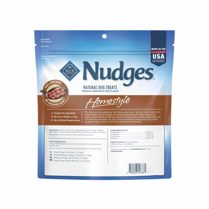 Blue Buffalo Nudges Grillers Steak Dog Treats, 16 oz