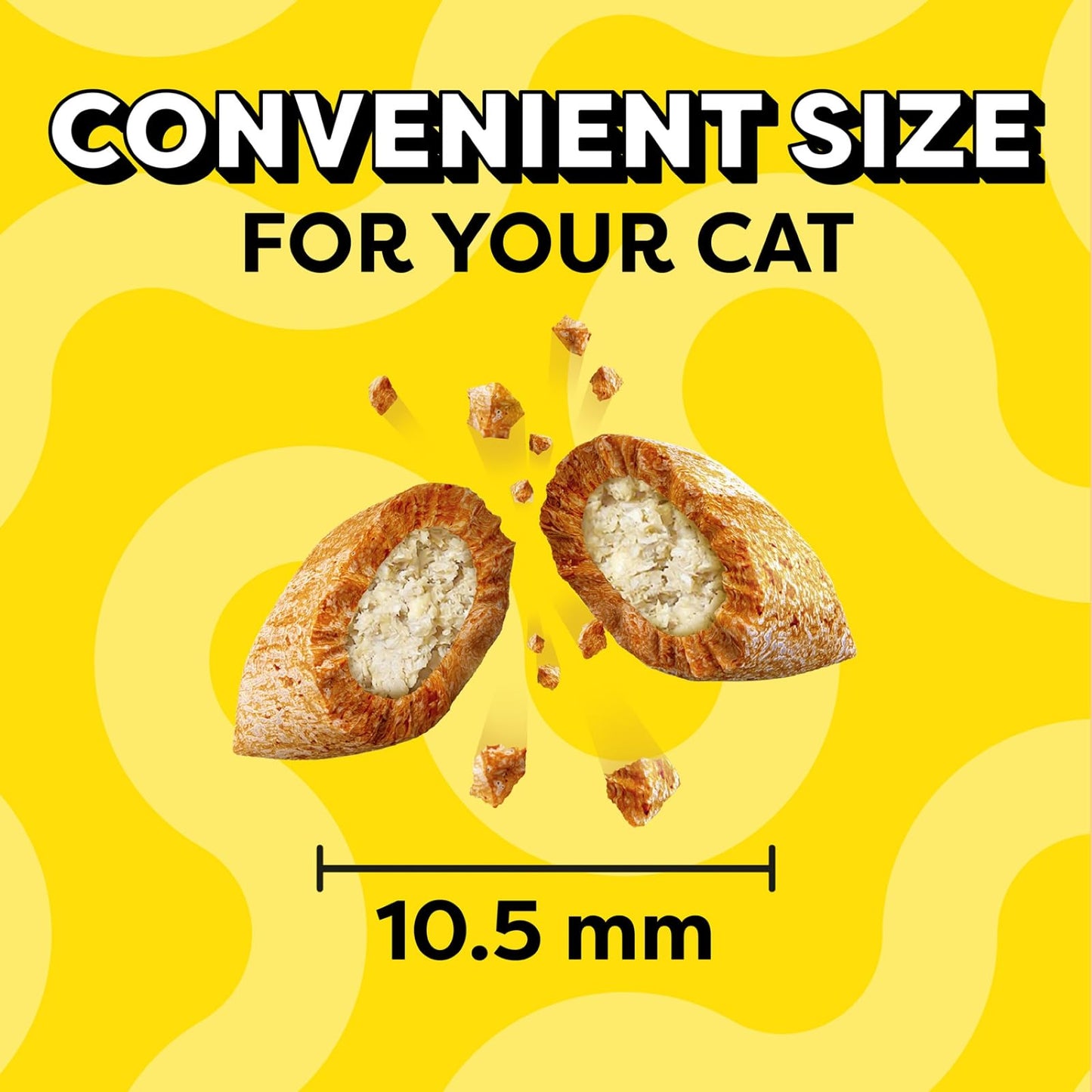 Temptations Classic Crunchy Cat Treats, Feline Favorites, 3 oz, 4 Pack