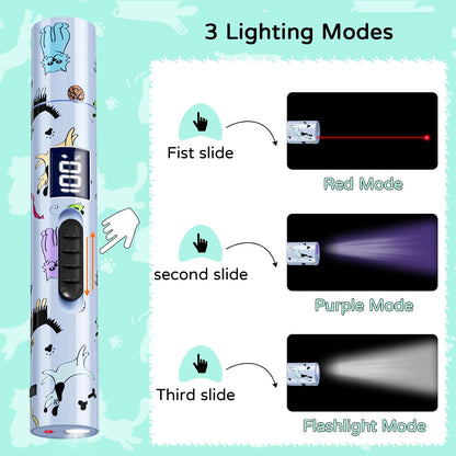 TBTeek Cat Toy, Rechargeable, Battery Screen, Cute Fun Creative Body