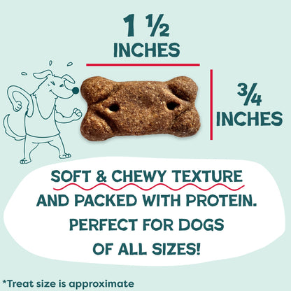 Shameless Pets Meaty Tenders Variety Pack, Soft Dog Treats, 8 Ounce (Pack of 6)