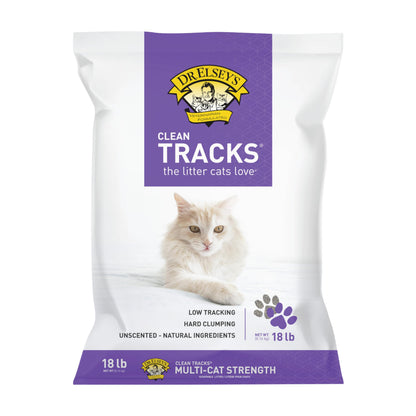 Dr. Elsey's Clean Tracks Clumping Clay Cat Litter, 20 lbs.