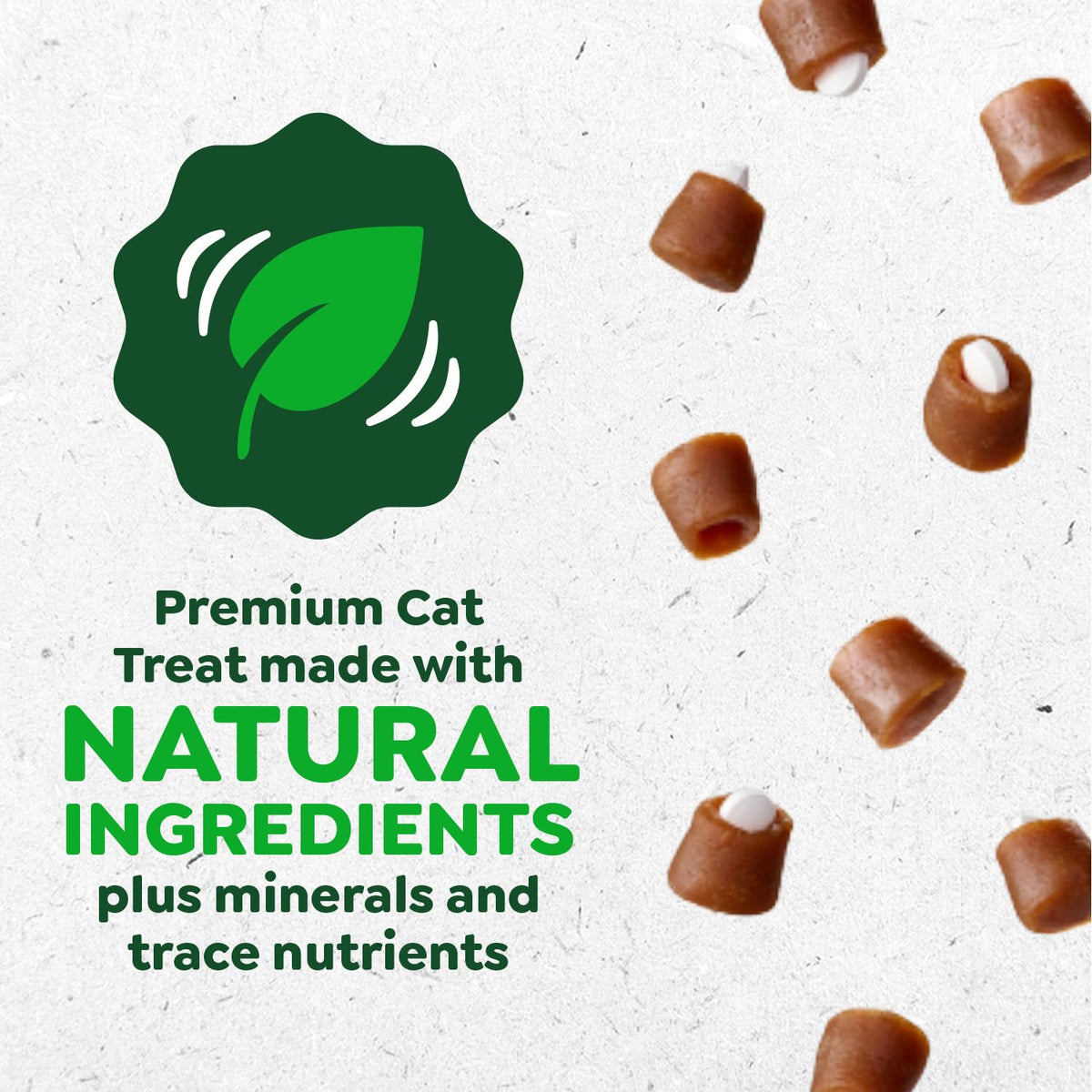 Greenies Feline Pill Pockets Soft Cat Treats, Chicken Flavor, 45 Count
