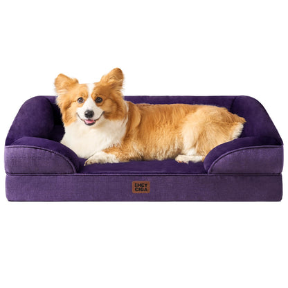 EHEYCIGA Orthopedic Extra Large Dog Bed, Waterproof Washable XL Pet Bed 44"