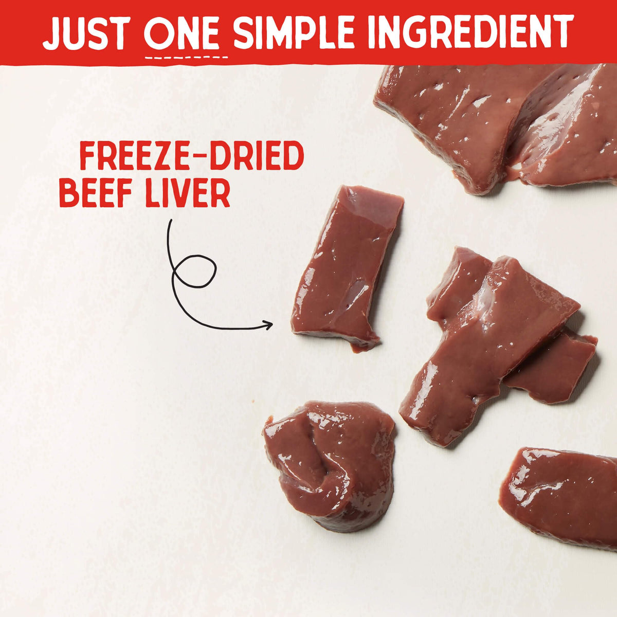 Stella & Chewy's Freeze-Dried Raw Chicken Breast Dog Treats - Single Ingredient, No Additives - Premium Training Treats - Perfect For Picky Eaters - 2.75oz Bag