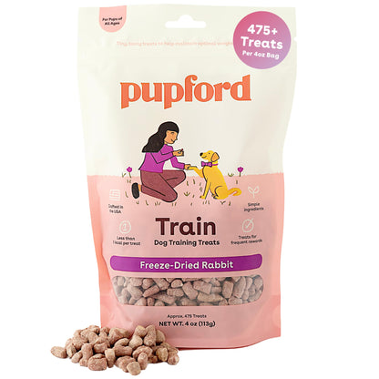 Pupford Freeze Dried Training Treats for Dogs & Puppies (Beef Liver, 4 oz)