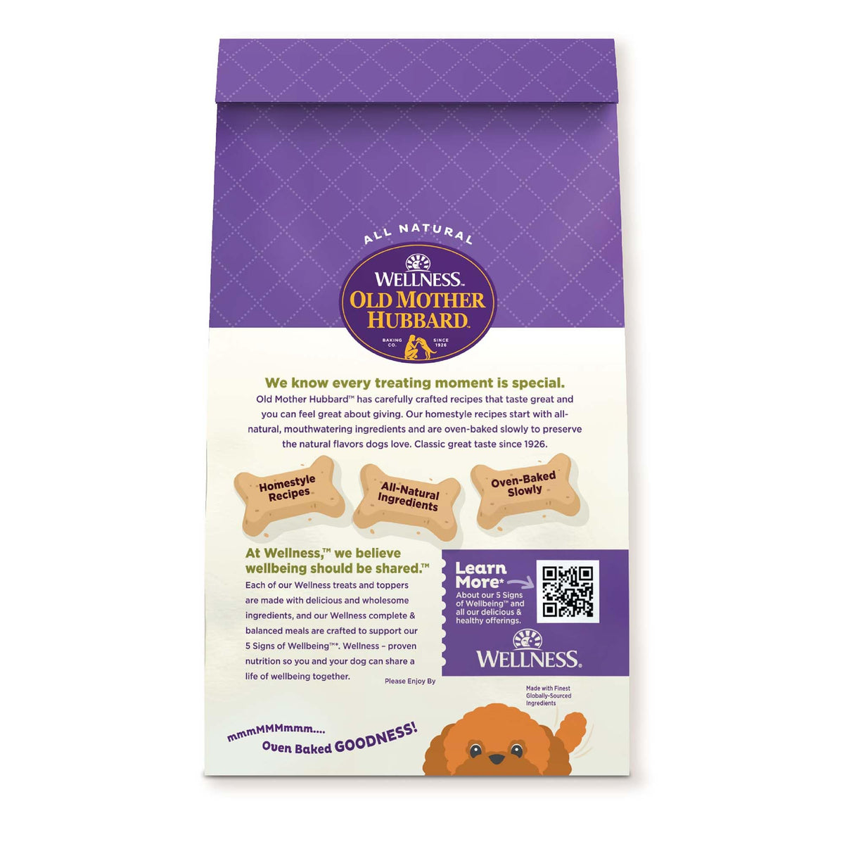 Old Mother Hubbard Wellness P-Nuttier Dog Biscuits, Natural, Training Treats, Peanut Butter Flavor, Mini Size, (20 Ounce Bag)