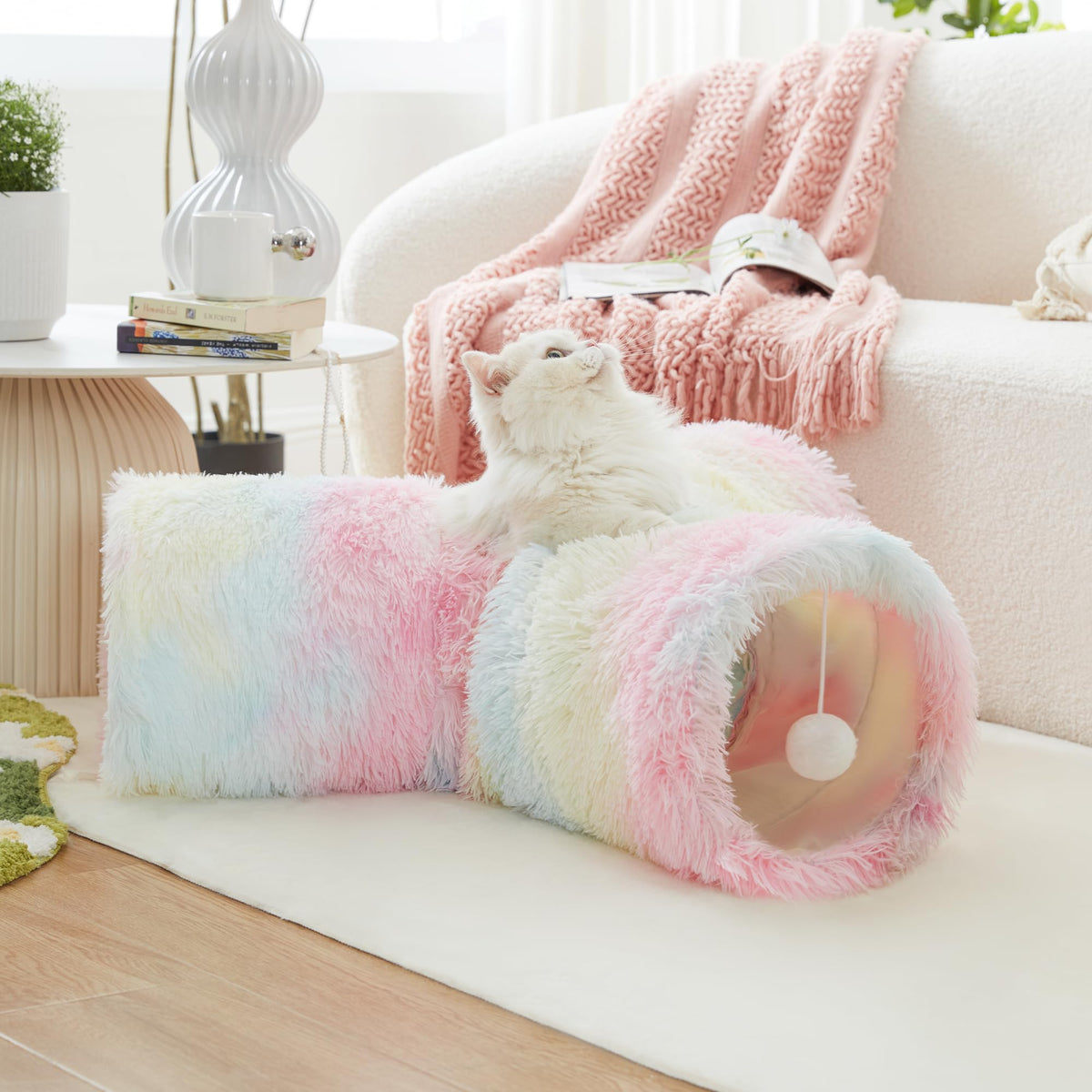 Tempcore Pet Tunnel Tube Cat Toys, Cat Tunnels for Indoor Cats