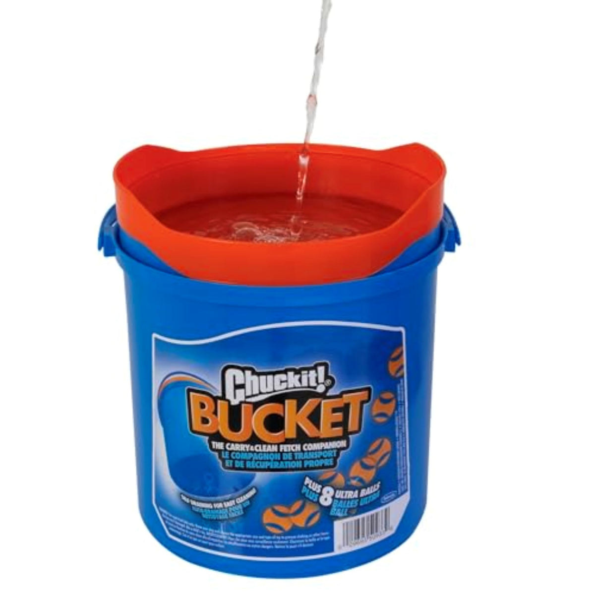 Chuckit! Ultra Squeaker Fetch Balls for Dogs, Floats, Medium 2.5in, 2 Pack