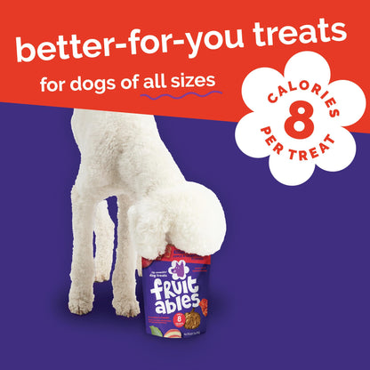 Fruitables Baked Dog Treats, Low Calorie Treats, Pumpkin & Blueberry, 12oz