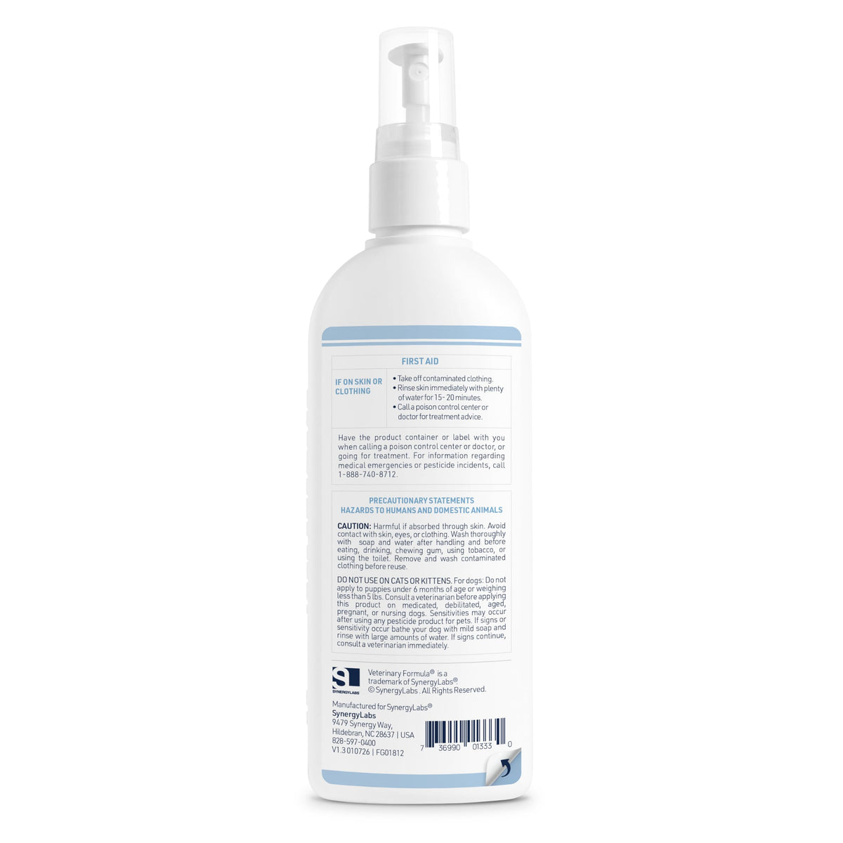 Veterinary Formula Flea and Tick Shampoo for Dogs and Cats, 16 oz