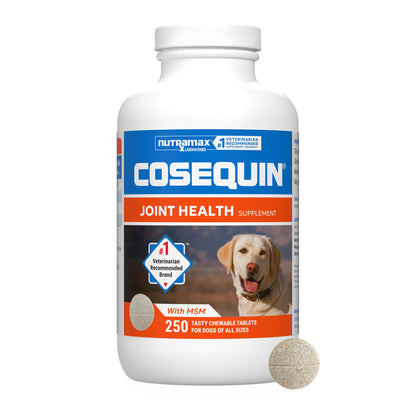 Nutramax Cosequin Joint Supplement for Dogs, Chewable Tablets, 132ct