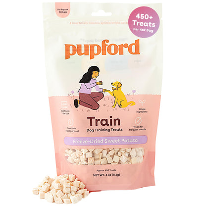 Pupford Freeze Dried Training Treats for Dogs & Puppies (Beef Liver, 4 oz)