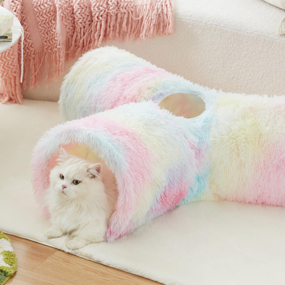 Tempcore Pet Tunnel Tube Cat Toys, Cat Tunnels for Indoor Cats