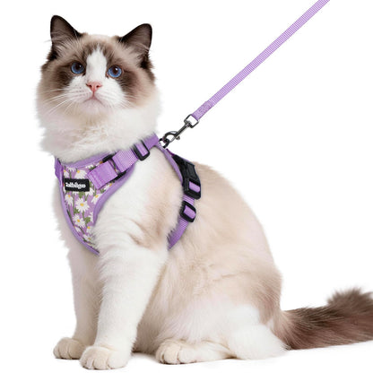 rabbitgoo Cat Harness and Leash Set, Escape Proof Vest, Emerald
