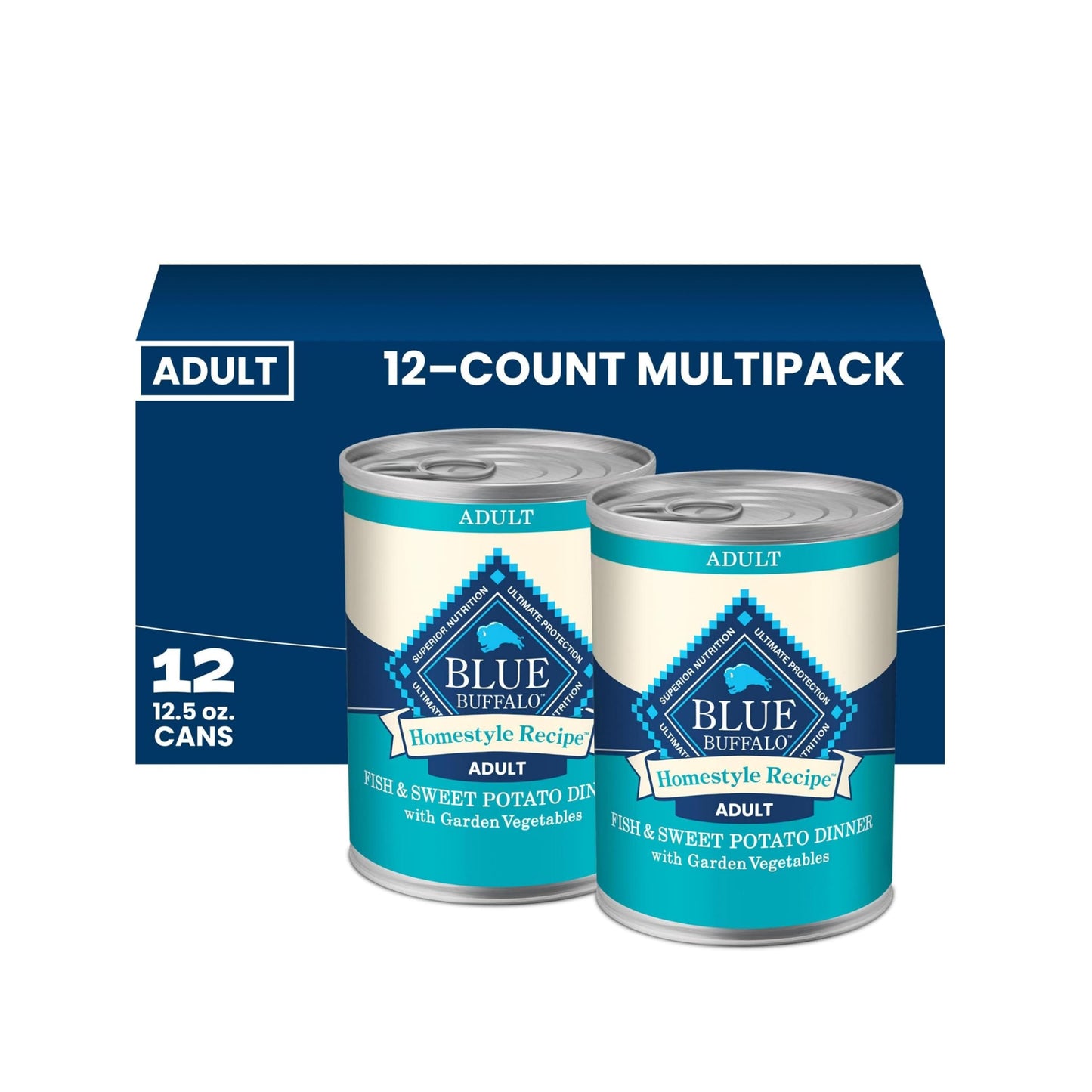Blue Buffalo Homestyle Recipe Variety Pack Wet Dog Food, 12.5 oz, 6 ct