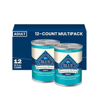 Blue Buffalo Homestyle Recipe Variety Pack Wet Dog Food, 12.5 oz, 6 ct