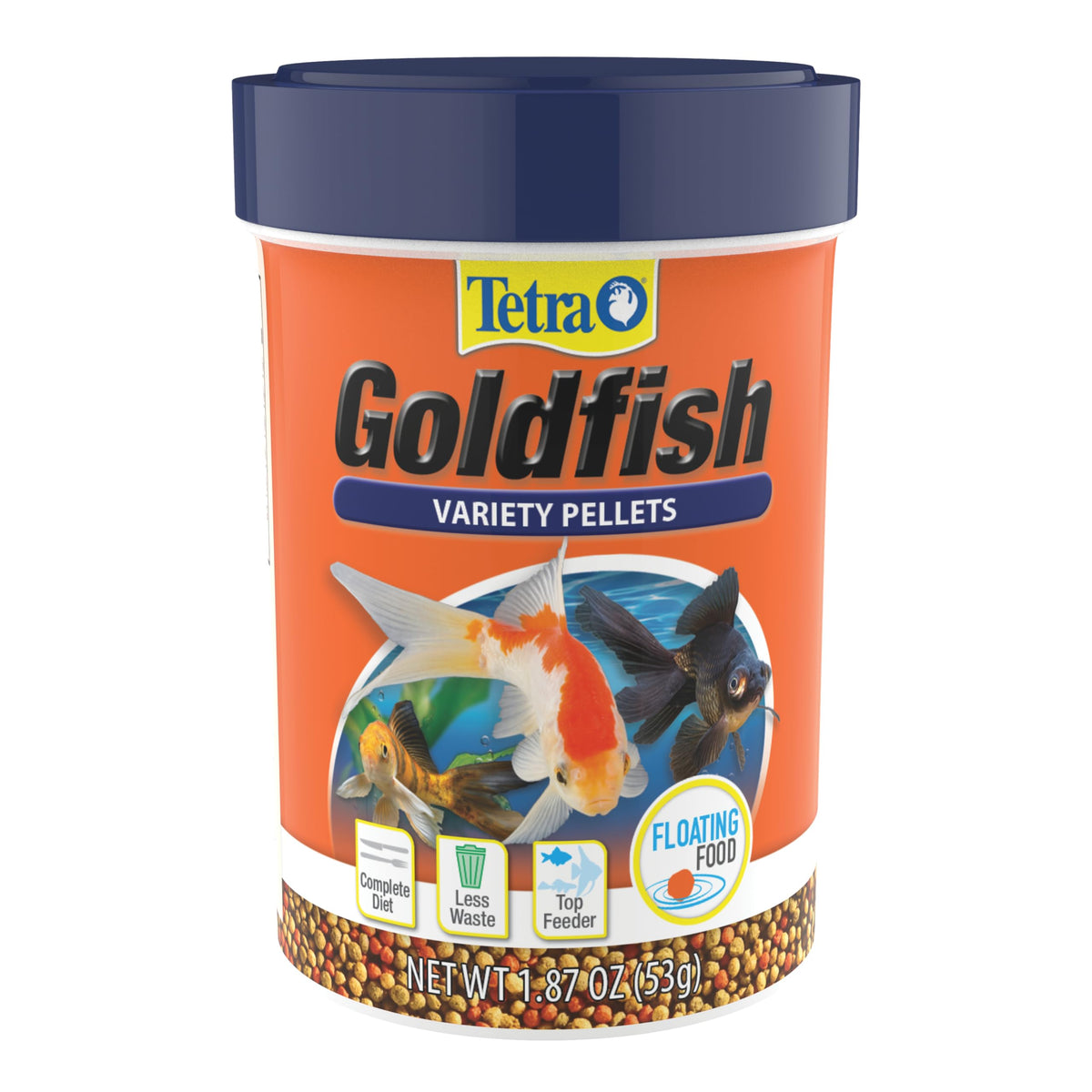 Tetra Goldfish Flakes, Nutritionally Balanced Diet For Aquarium Fish, Vitamin C Enriched Flakes, 0.42 oz