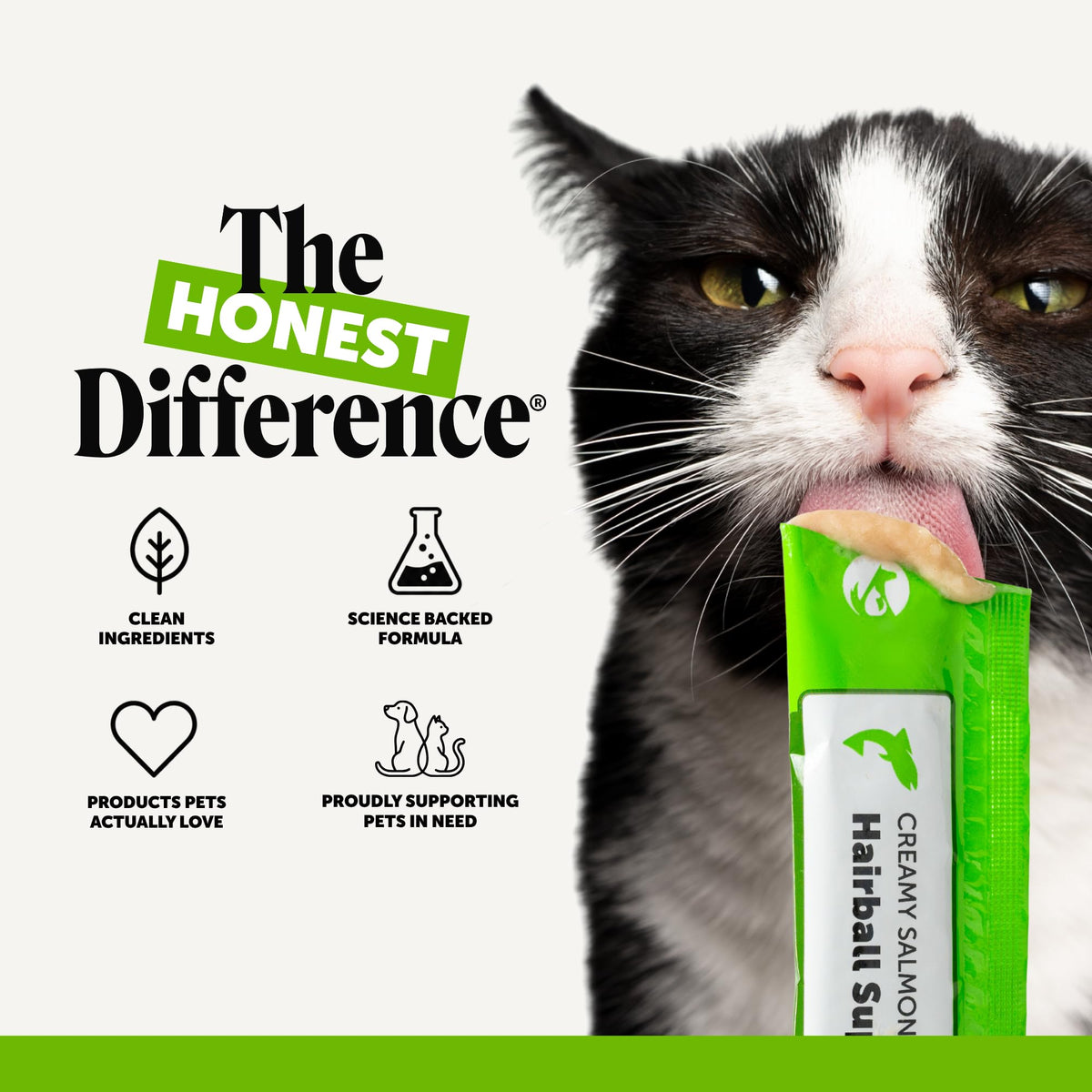 Cat Hairball Remedy Treats - Dual Texture Crunchy Creamy Hairball Treatment for Cats, Furball Relief Control Supplement with Fiber, Fish Oil for Indoor Cats Skin Coat Digestion (90-Day Supply)