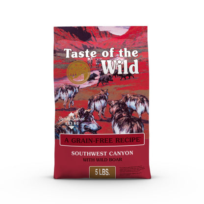 Taste of the Wild Sierra Mountain Dry Dog Food, Roasted Lamb, 5lb