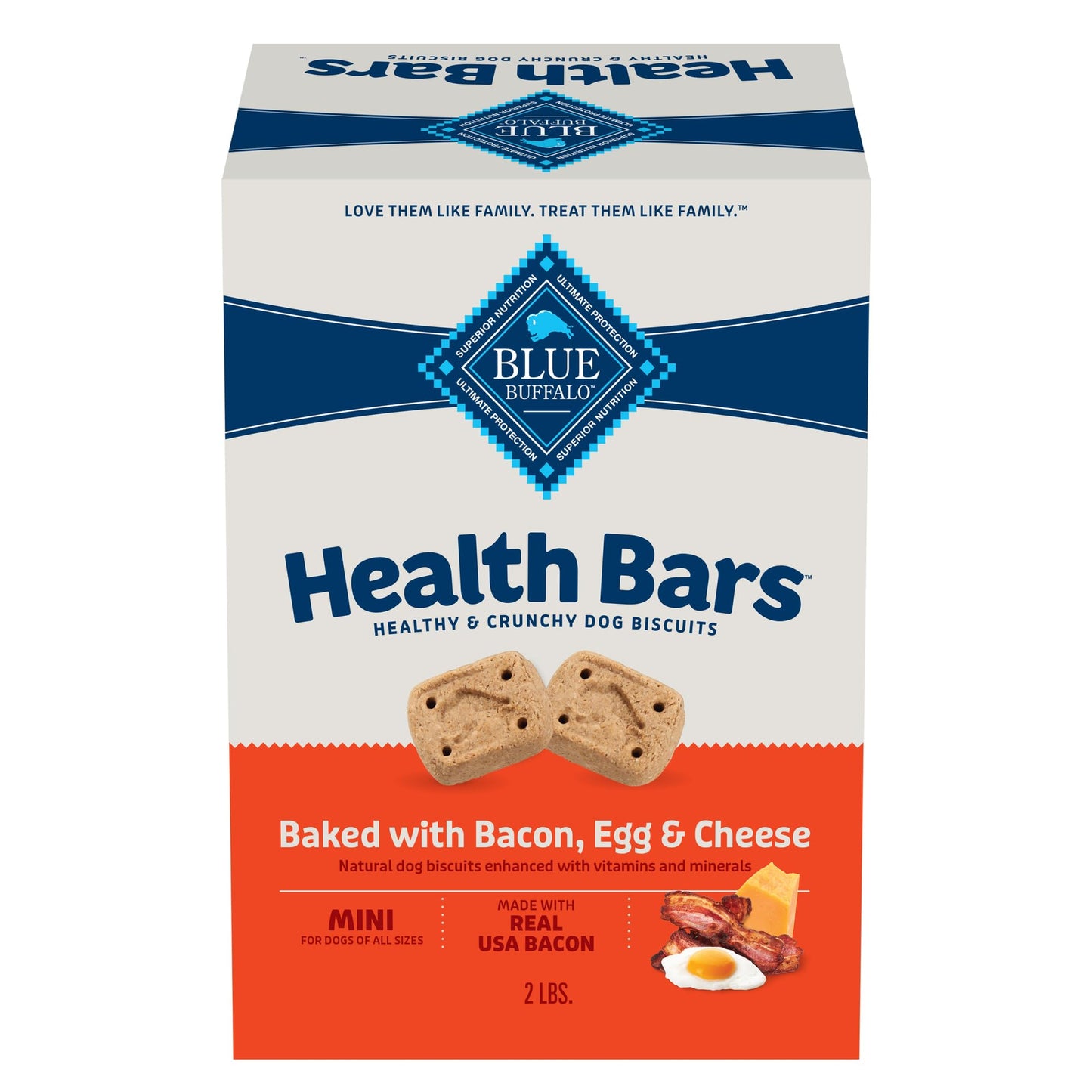Blue Buffalo Health Bars Pumpkin & Cinnamon Dog Biscuits, 16 oz
