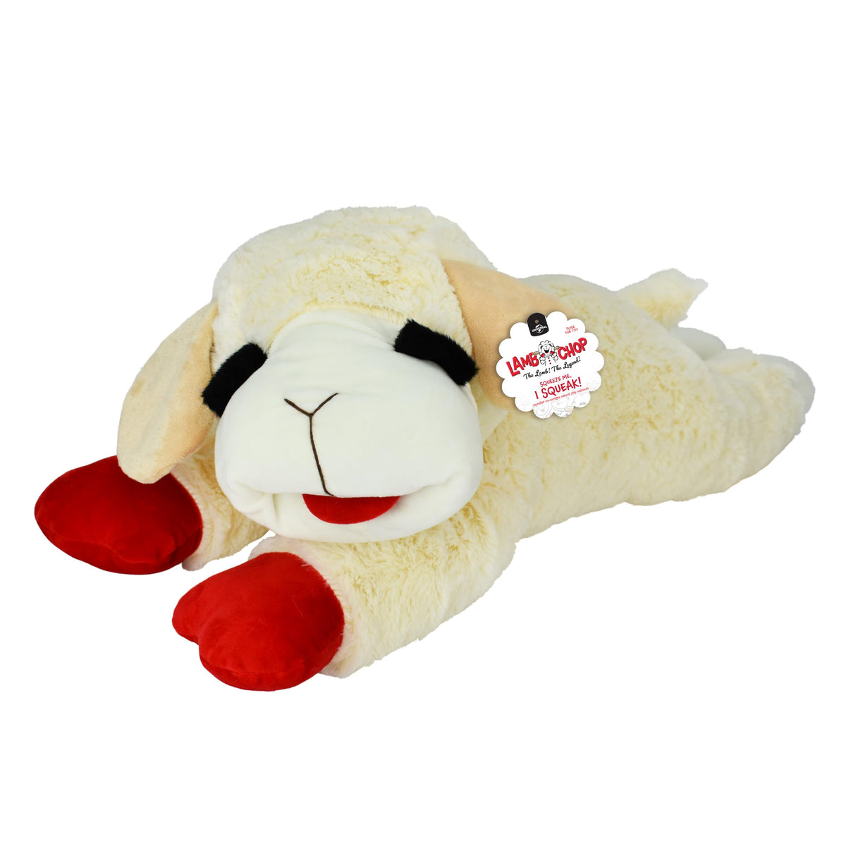 Multipet Lamb Chop Dog Plush Toy - Squeaky Toy