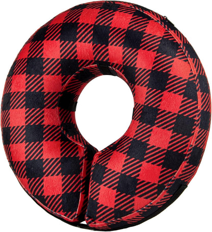 BENCMATE Inflatable Dog Cone Collar Alternative After Surgery Medium, Flag