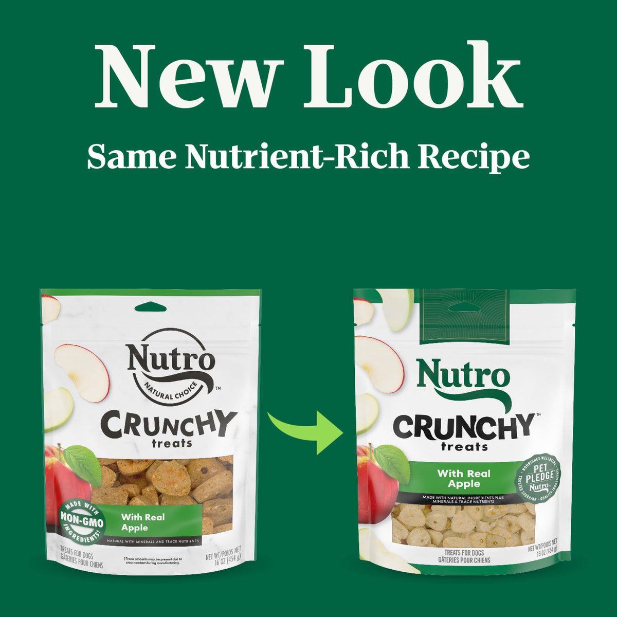 Nutro Crunchy Dog Treats with Real Peanut Butter, 10 oz