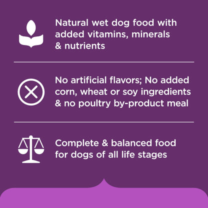 Nutrish Chicken Paw Pie Wet Dog Food, 8 oz. Tub (Pack of 8) (Rachael Ray)