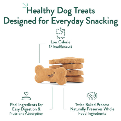Portland Pet Food Dog Treats Variety, Healthy, Grain-Free Biscuits, 3 Pack