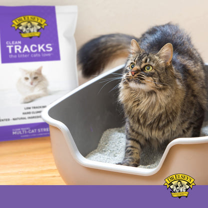 Dr. Elsey's Clean Tracks Clumping Clay Cat Litter, 20 lbs.