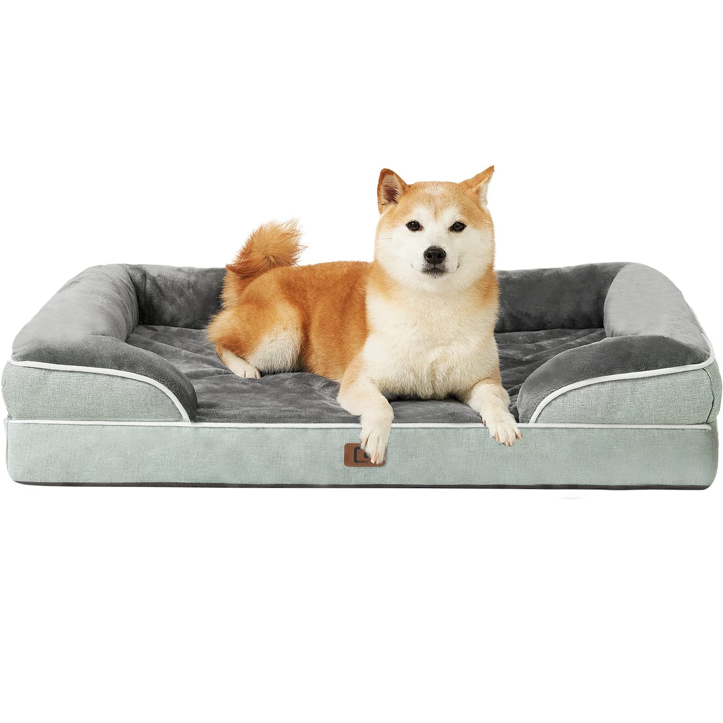 EHEYCIGA Orthopedic Small Dog Bed, Waterproof Memory Foam Washable Pet Beds