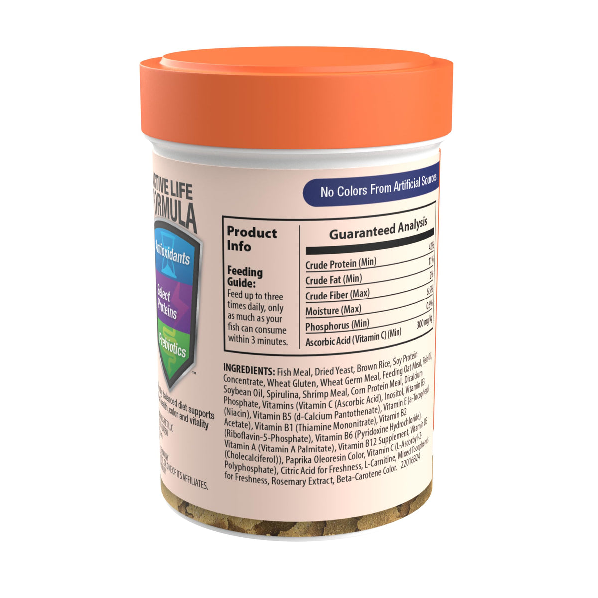 Tetra Goldfish Flakes, Nutritionally Balanced Diet For Aquarium Fish, Vitamin C Enriched Flakes, 0.42 oz