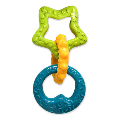 Nylabone New Puppy Starter Kit, Puppy Teething Toys, 3 Pack, Blue