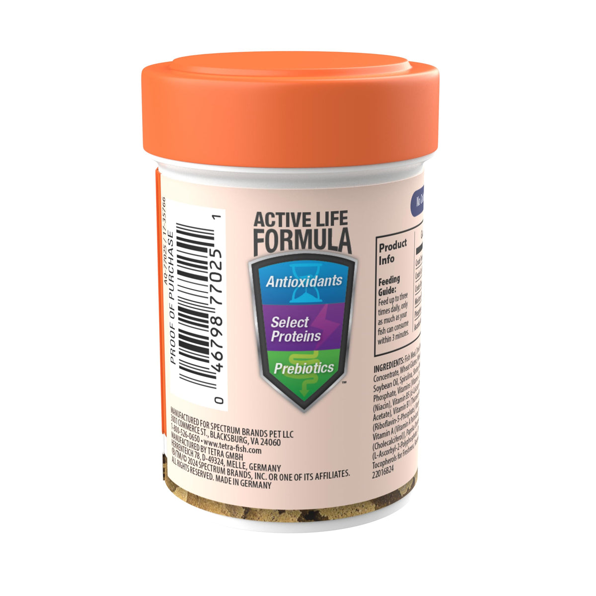 Tetra Goldfish Flakes Fish Food, 7.06 oz