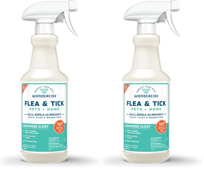 Wondercide Flea Tick & Mosquito Spray for Pets & Home - Rosemary 16 fl oz