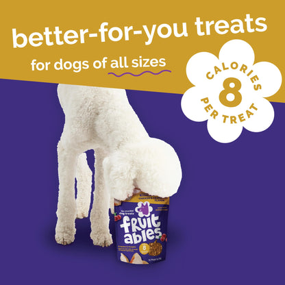 Fruitables Baked Dog Treats, Low Calorie Treats, Pumpkin & Blueberry, 12oz