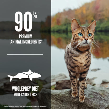 ORIJEN Grain Free WHOLEPREY Dry Cat Food Original Recipe 4lb Bag