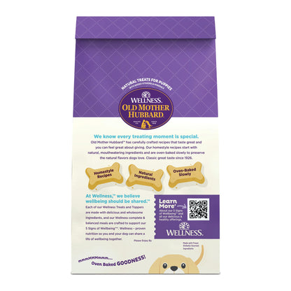 Old Mother Hubbard Wellness P-Nuttier Dog Biscuits, Natural, Training Treats, Peanut Butter Flavor, Mini Size, (20 Ounce Bag)