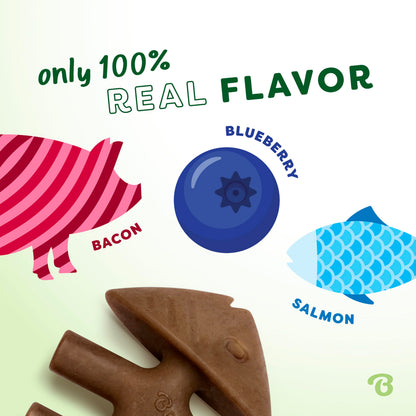 Benebone Medium 4-Pack Dog Toys for Aggressive Chewers – Under 60 lbs