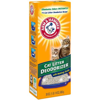 ARM & HAMMER Cat Litter Deodorizer Double Duty, 30 oz, 6 Pack