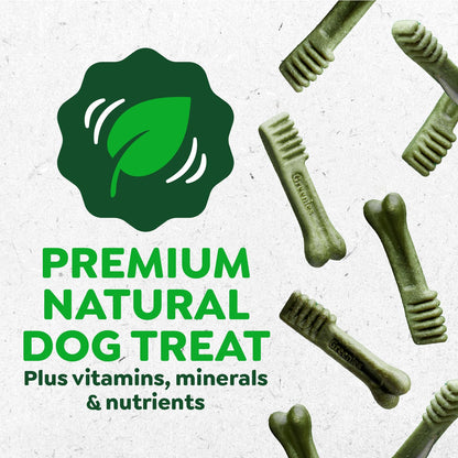 Greenies Petite Natural Dental Dog Treats, Original Flavor, 30 Count