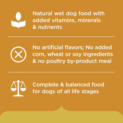 Nutrish Chicken Paw Pie Wet Dog Food, 8 oz. Tub (Pack of 8) (Rachael Ray)