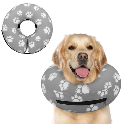 Supet Inflatable Dog Cone Collar for Small Dogs Puppies Cats, Soft Dog Cone Alternative After Surgery for Puppies Cats to Stop Licking
