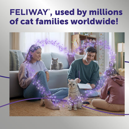 FELIWAY Optimum Cat Calming Pheromone Diffuser Refill - 3 Pack