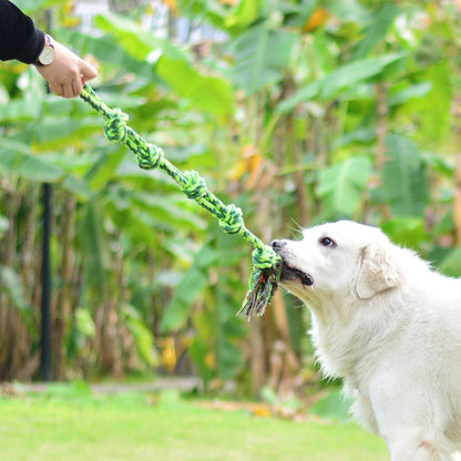 SHARLOVY Large Tough Chew Toys for Aggressive Chewers, 9 Pack Dog Rope Toys