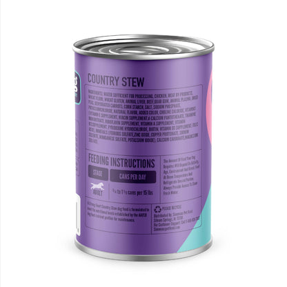 A Strong Heart Chopped Dog Food, Real Beef Dinner, 13.2oz Cans, 12pk