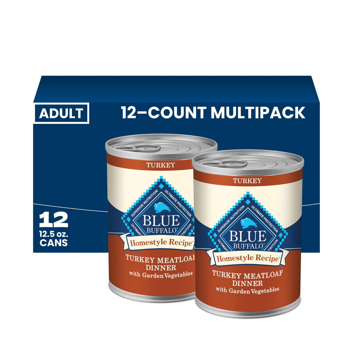 Blue Buffalo Homestyle Recipe Variety Pack Wet Dog Food, 12.5 oz, 6 ct